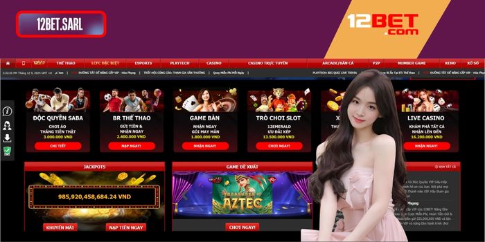 12Bet - sân chơi đẳng cấp hiếm thấy