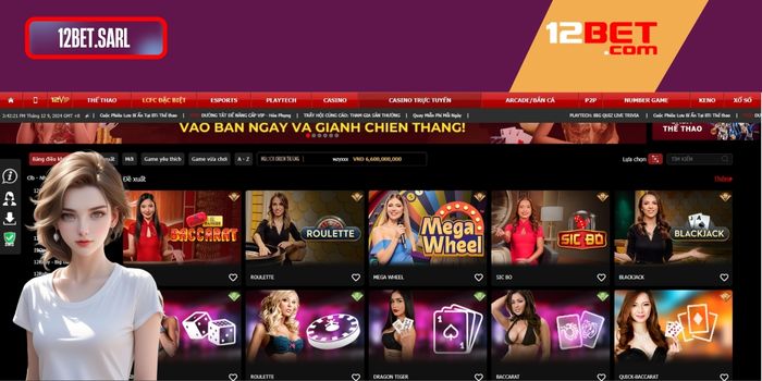 Những trò cược nên chơi ở nhà cái 12Bet